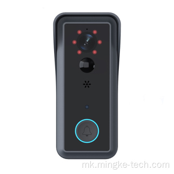 Паметна домашна Wi-Fi безжичен видео прстен врата на вратата со Камера